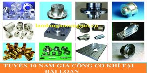 gia công cơ khí tại đài loan