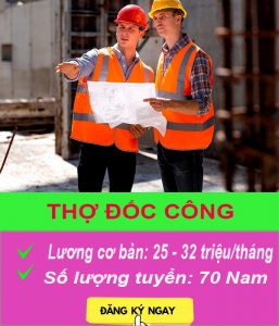 tuyển đốc công đi xklđ singapore