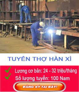 tuyển thợ hàn đi singapore làm việc