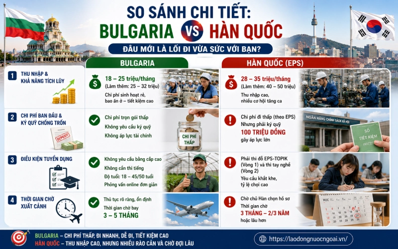 So Sanh Chi Tiet Nen Lua Chon Bulgaria Hay Han Quoc