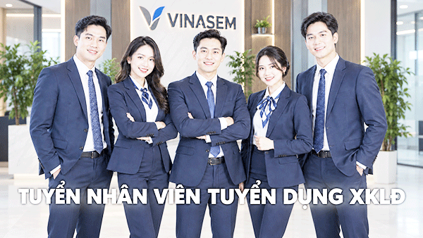 Tuyển nhân viên tuyển dụng xklđ tại Hà Nội, được đào tạo nghiệp vụ.