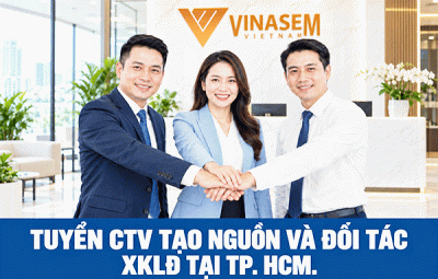 Tuyển Ctv Tạo Nguồn Và đối Tác Xklđ Tại Tp